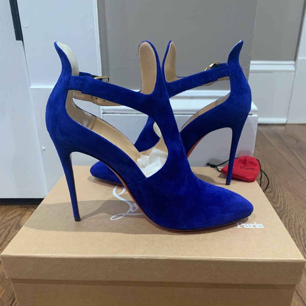Christian louboutin booties